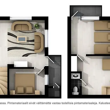 Appartamento Keskuskuja 5 A1 Ja A4, Levin Alppikeskus Esterno foto